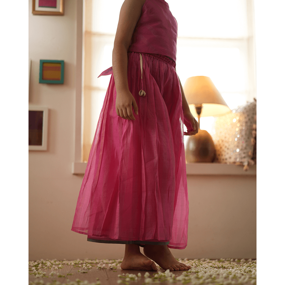 Love The World Today Neelkamal Coord Set - Pink