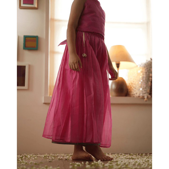 Love The World Today Neelkamal Coord Set - Pink