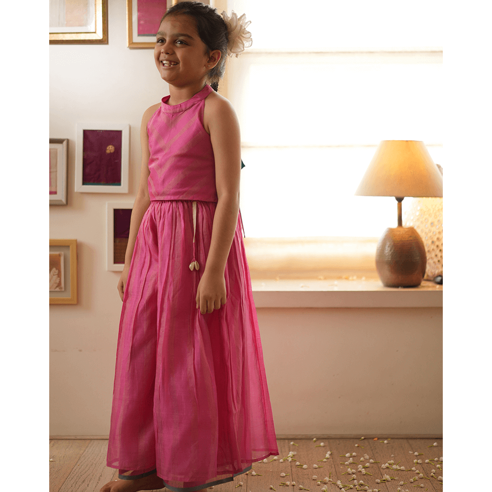 Love The World Today Neelkamal Coord Set - Pink