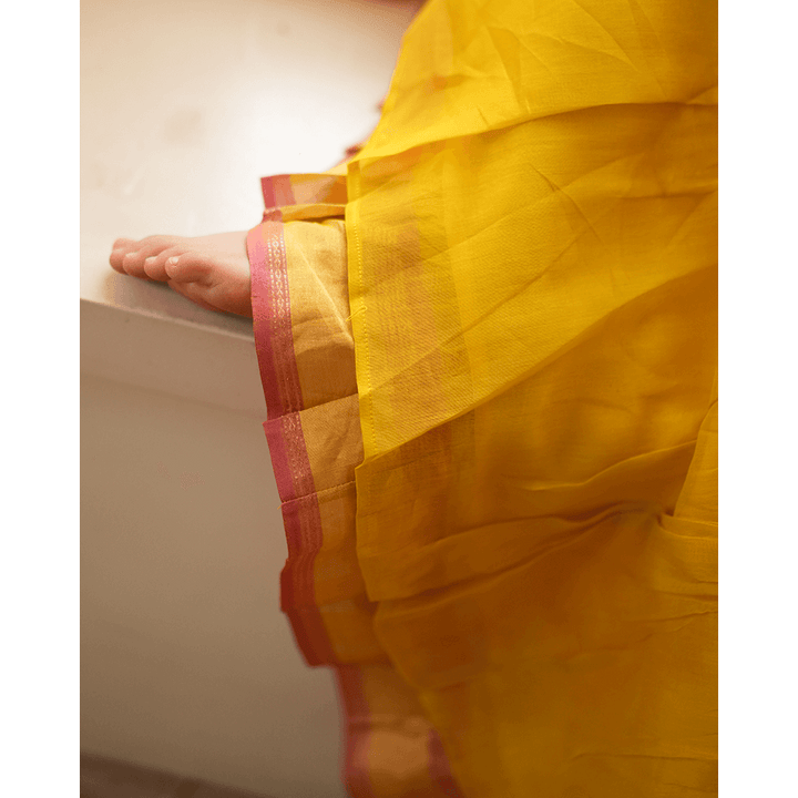 Love The World Today Basant Lehenga Choli - Yellow