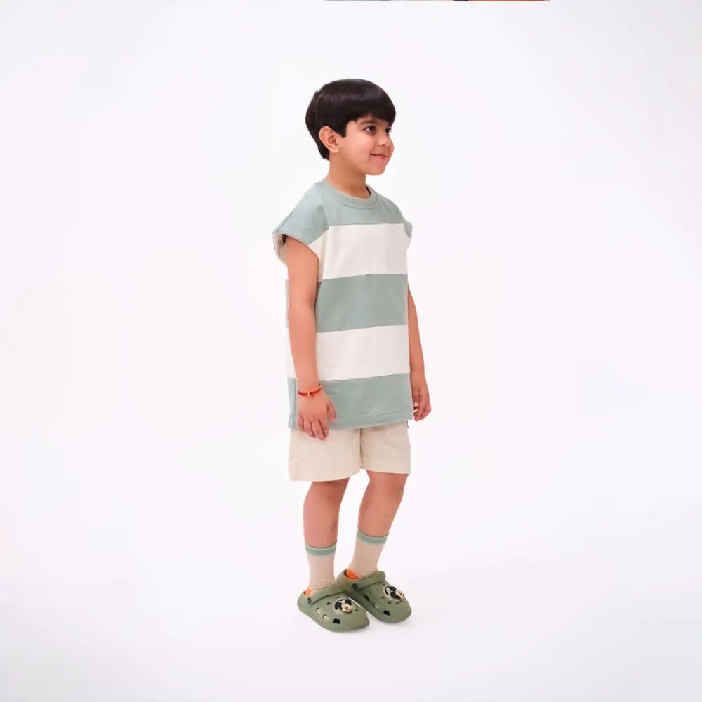 Krawl Kids Cargo Shorts - Beige
