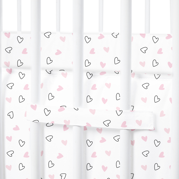 Twill Pink Hearts