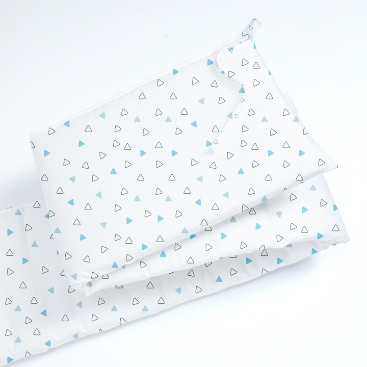 Twill Blue Triangle