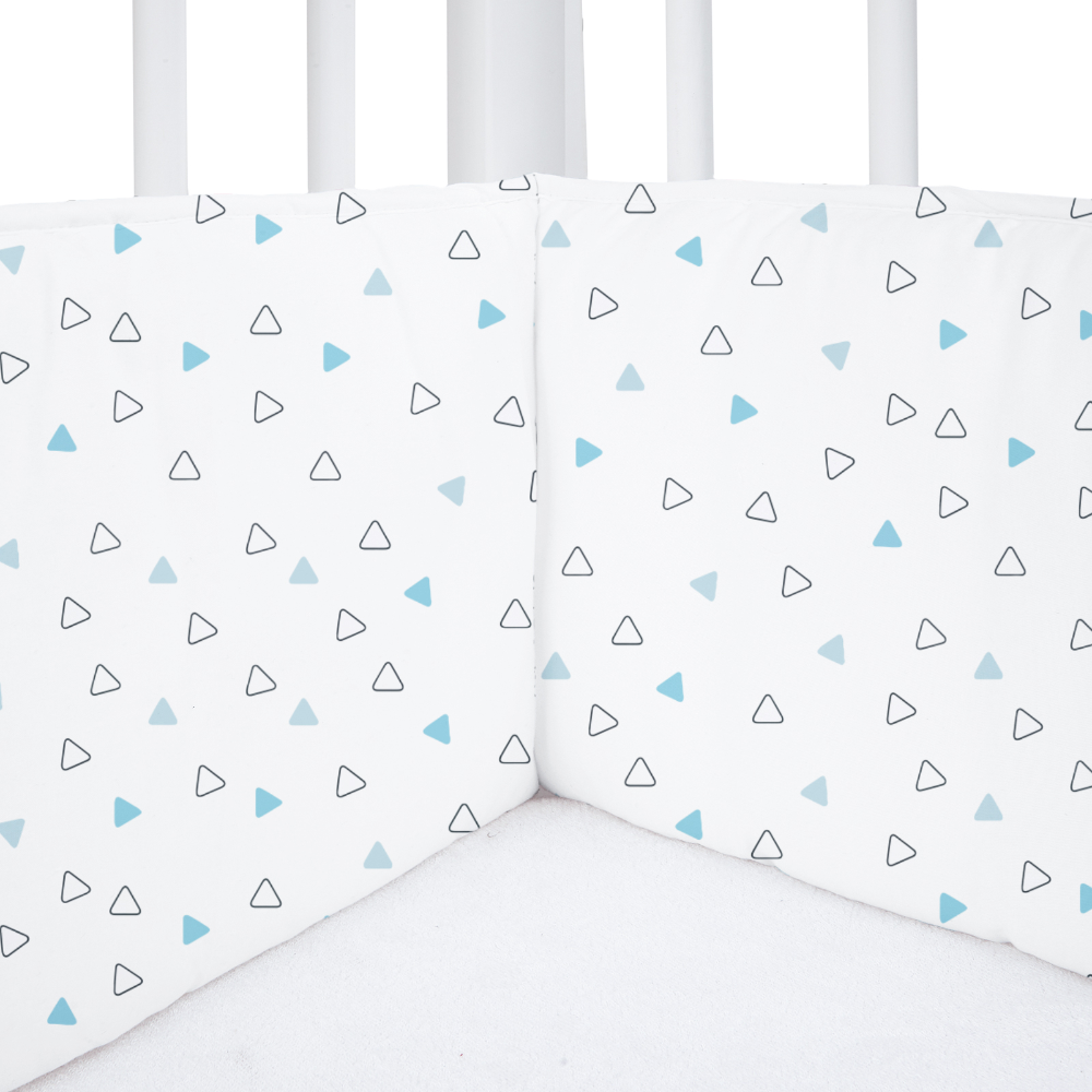 Twill Blue Triangle