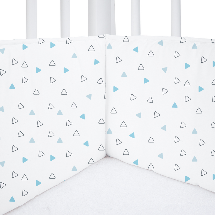 Twill Blue Triangle