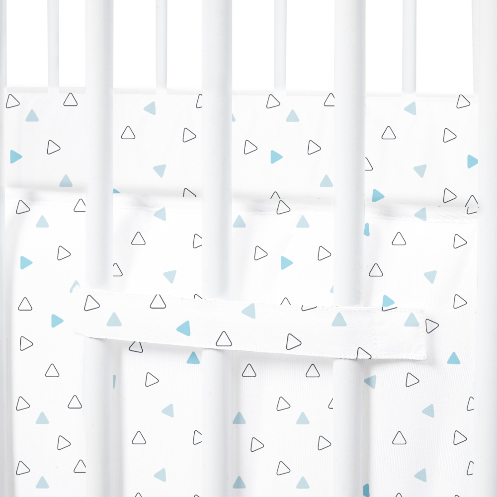 Twill Blue Triangle