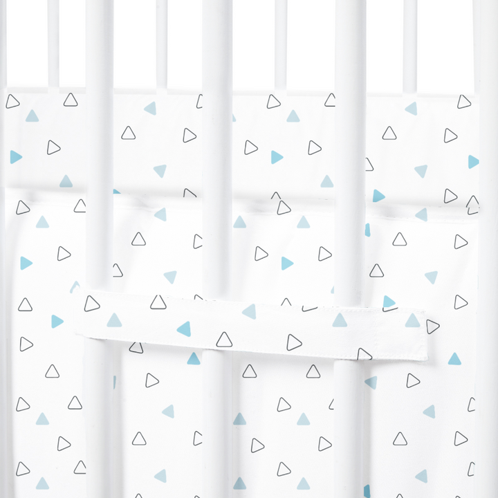 Twill Blue Triangle