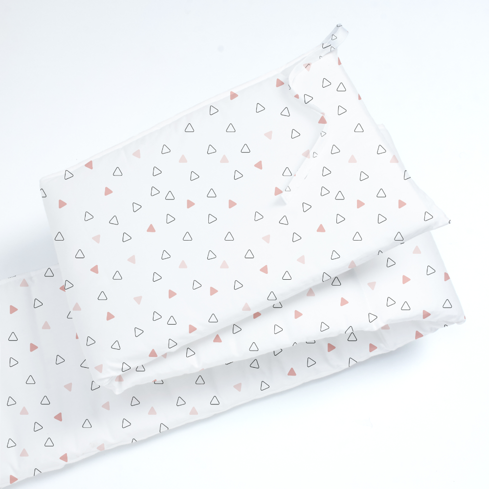 Twill Pink Triangle