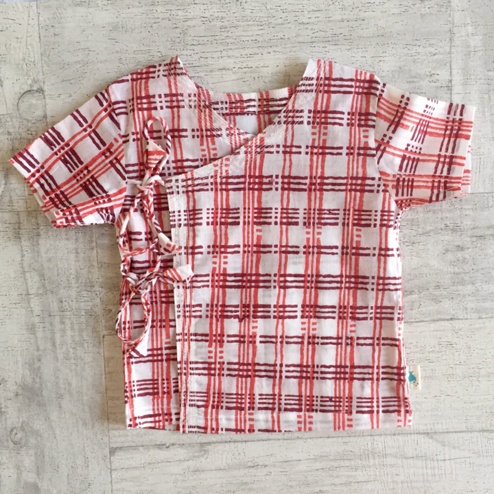 Whitewater Kids Unisex Organic Angarakha Printed Set