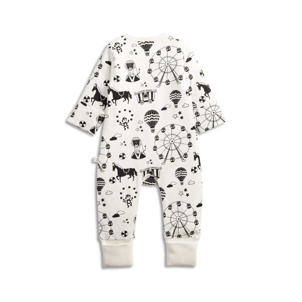 Tiny Twig Long Sleeve Zipsuit - Printed