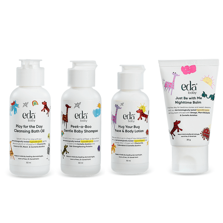 Eda Baby &amp; Child The Eda Travel Kit | Essential Care Set for Kids Aged 0-5 Years