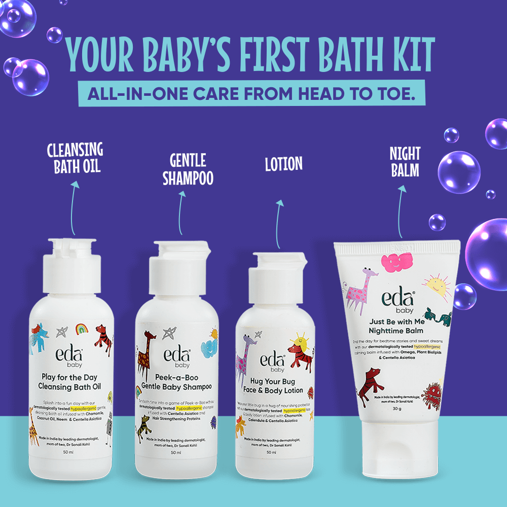 Eda Baby &amp; Child The Eda Travel Kit | Essential Care Set for Kids Aged 0-5 Years
