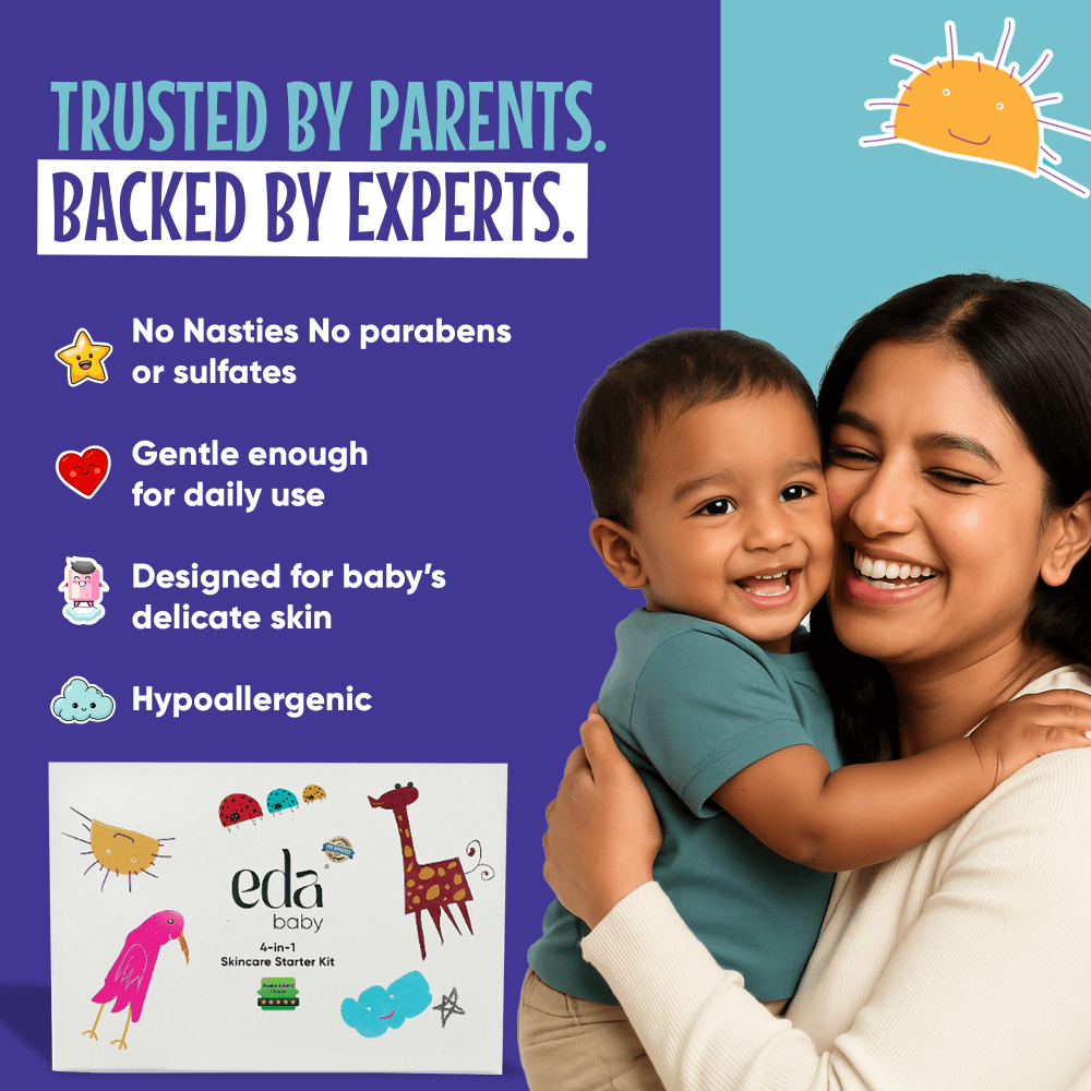 Eda Baby &amp; Child The Eda Travel Kit | Essential Care Set for Kids Aged 0-5 Years