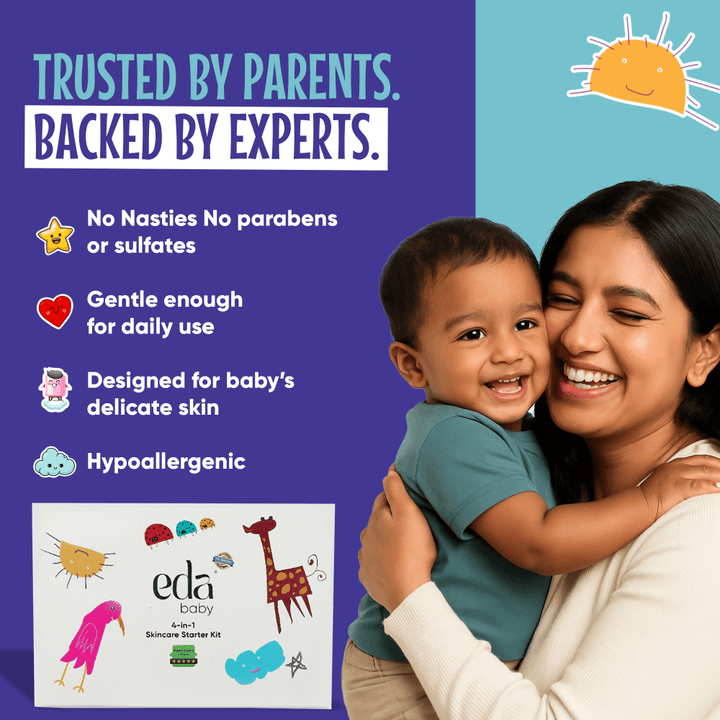 Eda Baby &amp; Child The Eda Travel Kit | Essential Care Set for Kids Aged 0-5 Years
