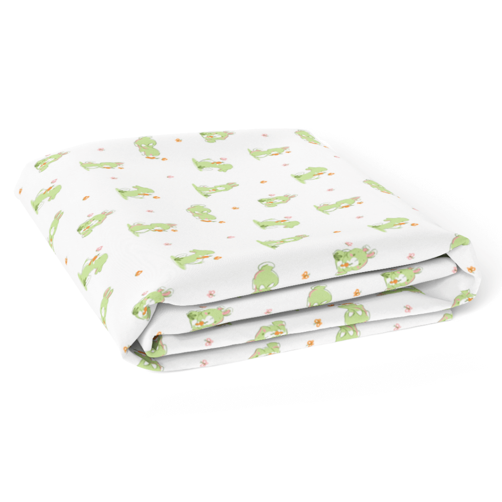 The White Cradle Cotton Crib Fitted Sheets (Pack of 2)