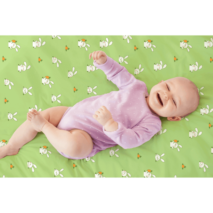 The White Cradle Cotton Crib Fitted Sheets (Pack of 2)