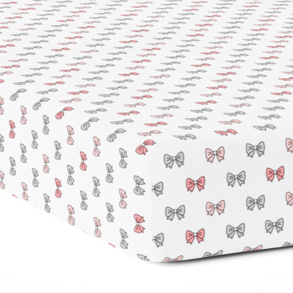 The White Cradle Organic Cotton Fitted Cot Sheet