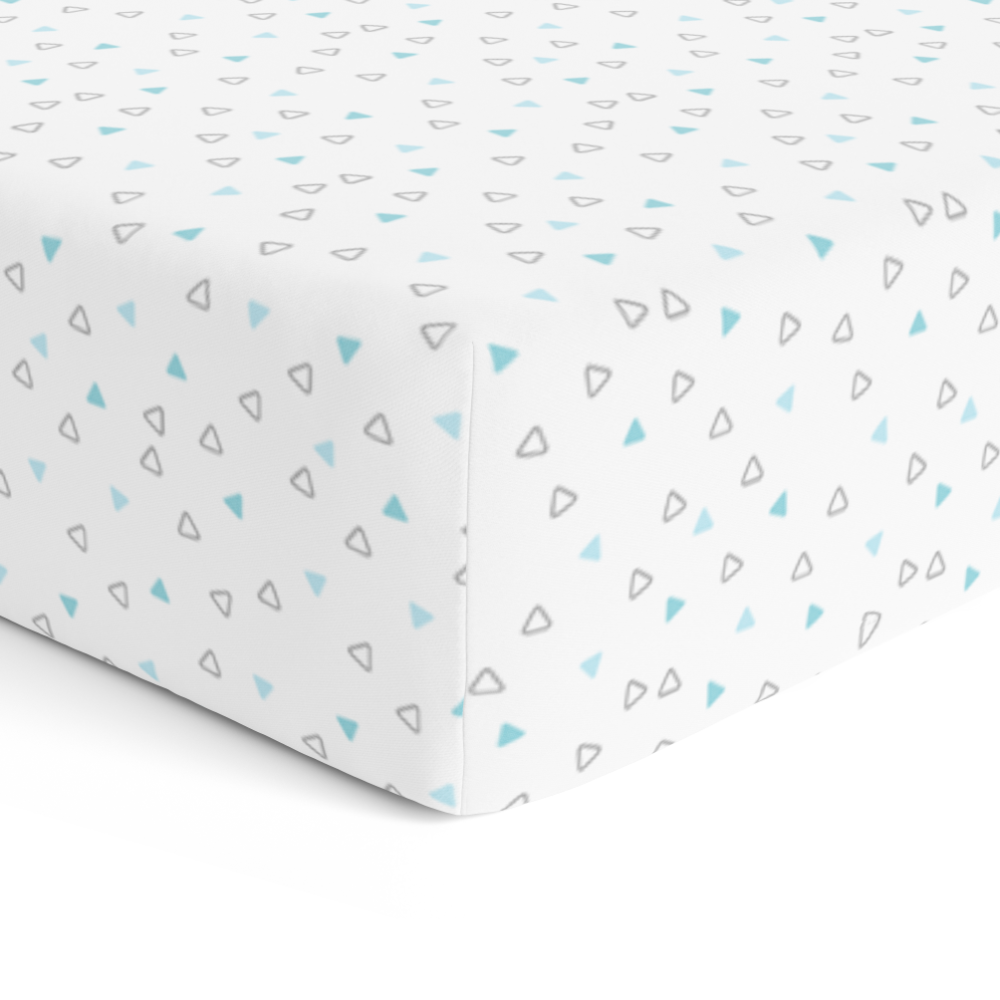 The White Cradle Organic Cotton Fitted Cot Sheet