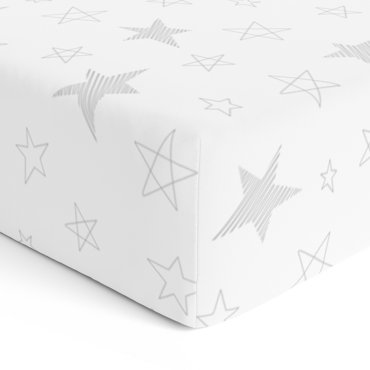 The White Cradle Organic Cotton Fitted Cot Sheet