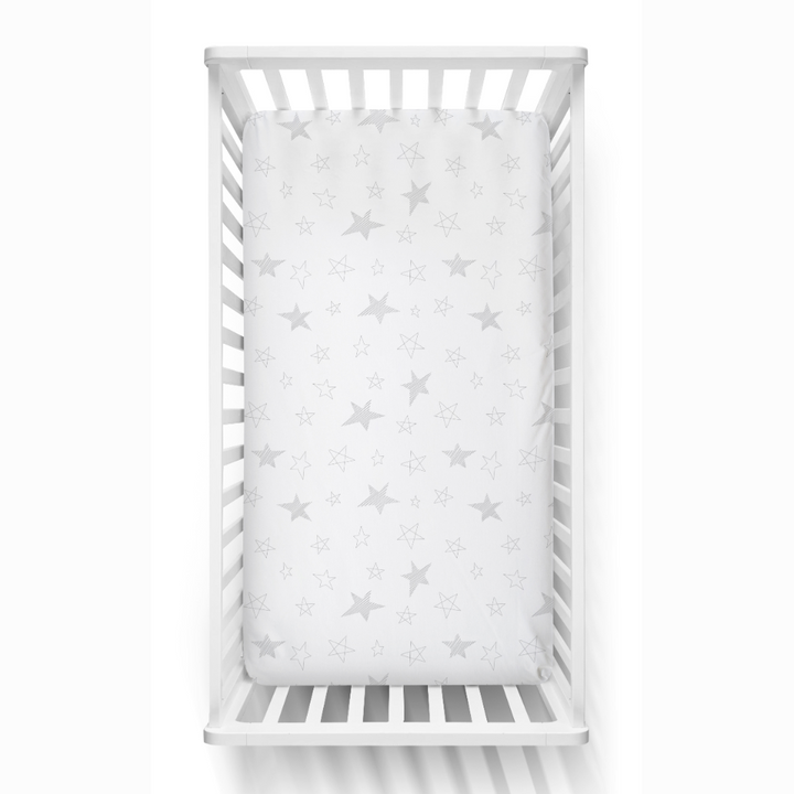 The White Cradle Organic Cotton Fitted Cot Sheet