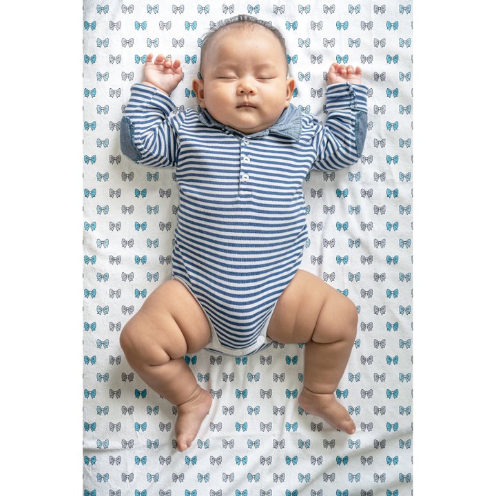 The White Cradle Organic Cotton Fitted Cot Sheet