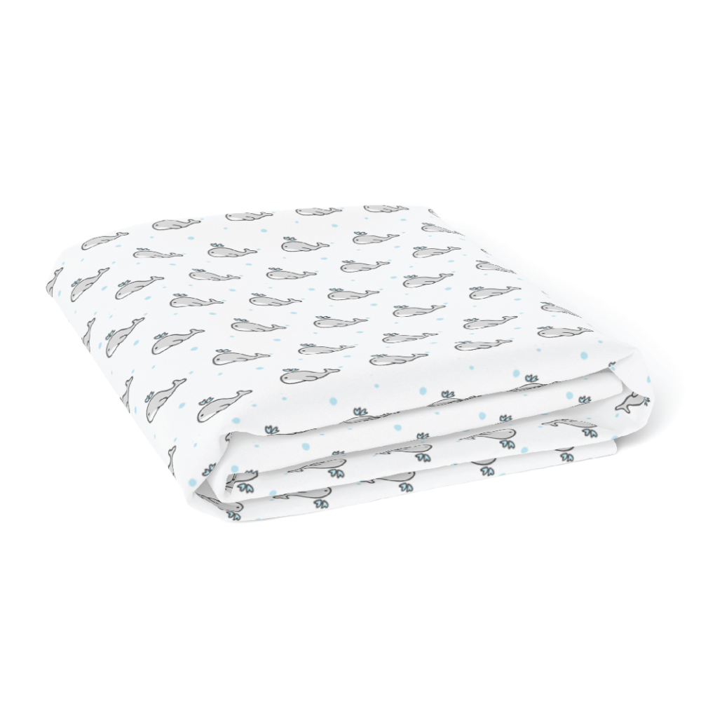 The White Cradle Organic Cotton Fitted Cot Sheet