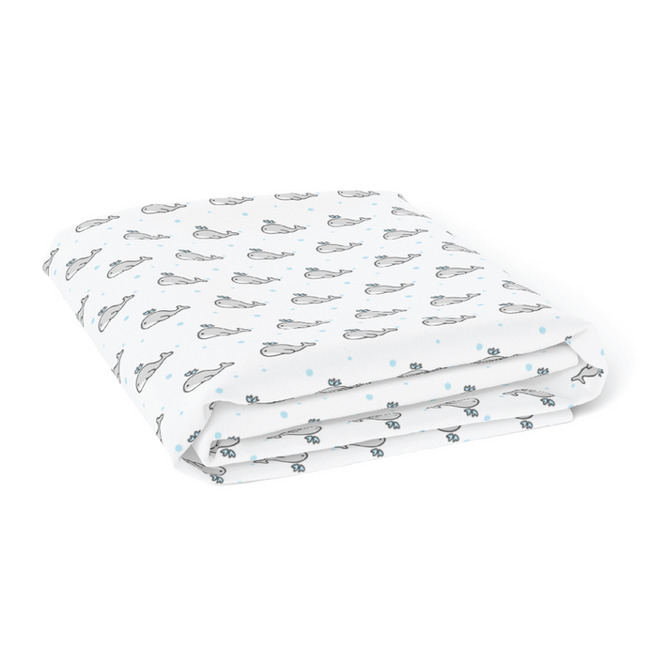 The White Cradle Organic Cotton Fitted Cot Sheet