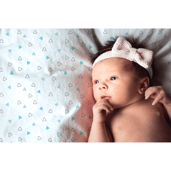 The White Cradle Cotton Crib Fitted Sheets (Pack of 2)