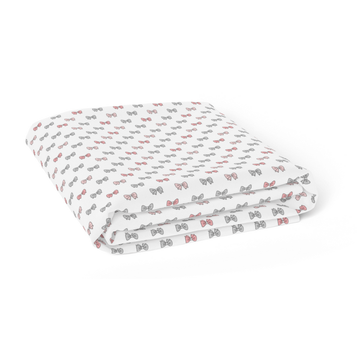 The White Cradle Cotton Crib Fitted Sheets (Pack of 2)