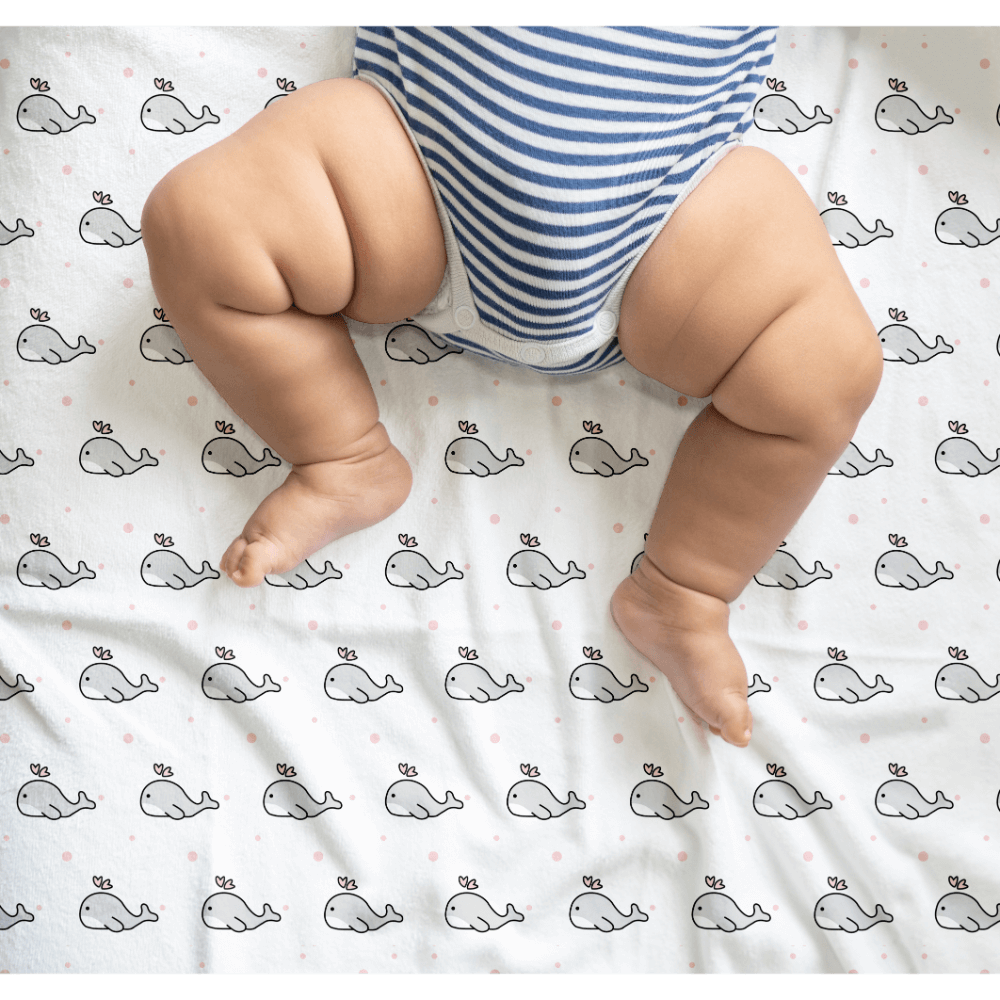 The White Cradle Organic Cotton Fitted Cot Sheet