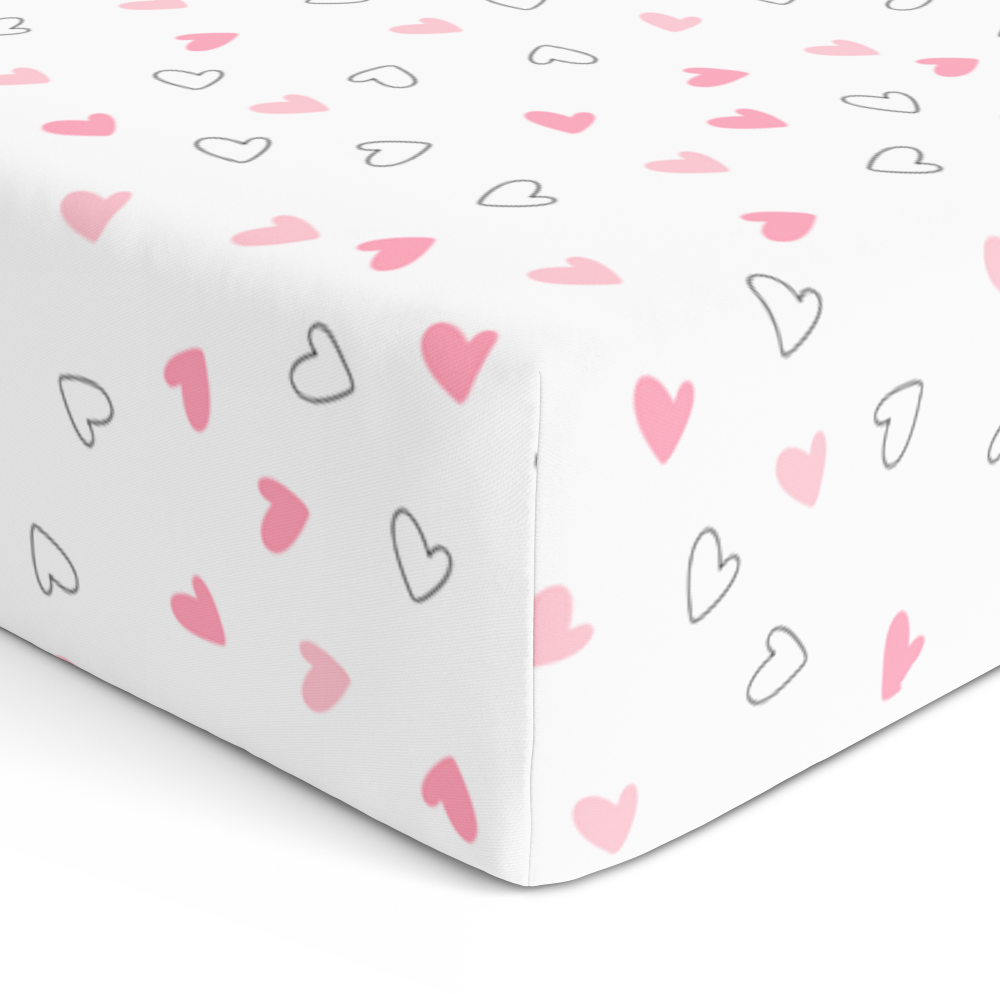 The White Cradle Organic Cotton Fitted Cot Sheet