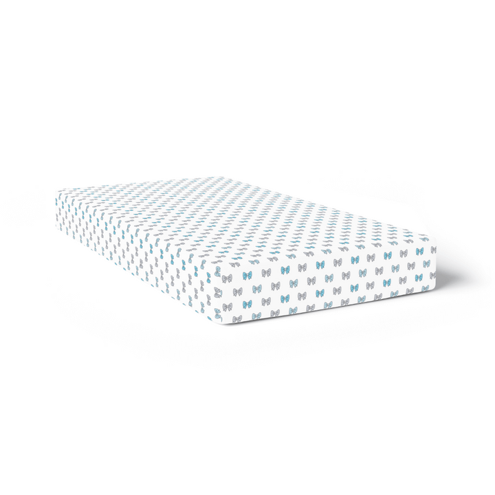 The White Cradle Cotton Crib Fitted Sheets (Pack of 2)