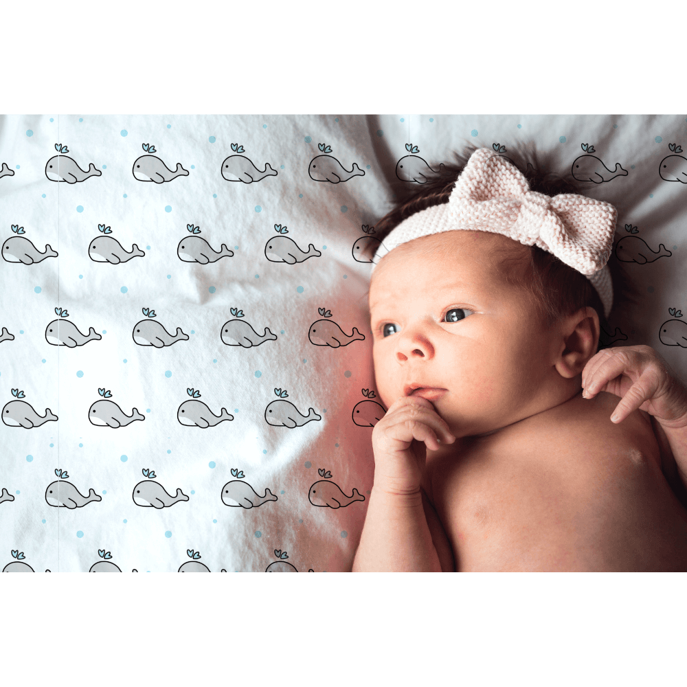 The White Cradle Cotton Crib Fitted Sheets (Pack of 2)