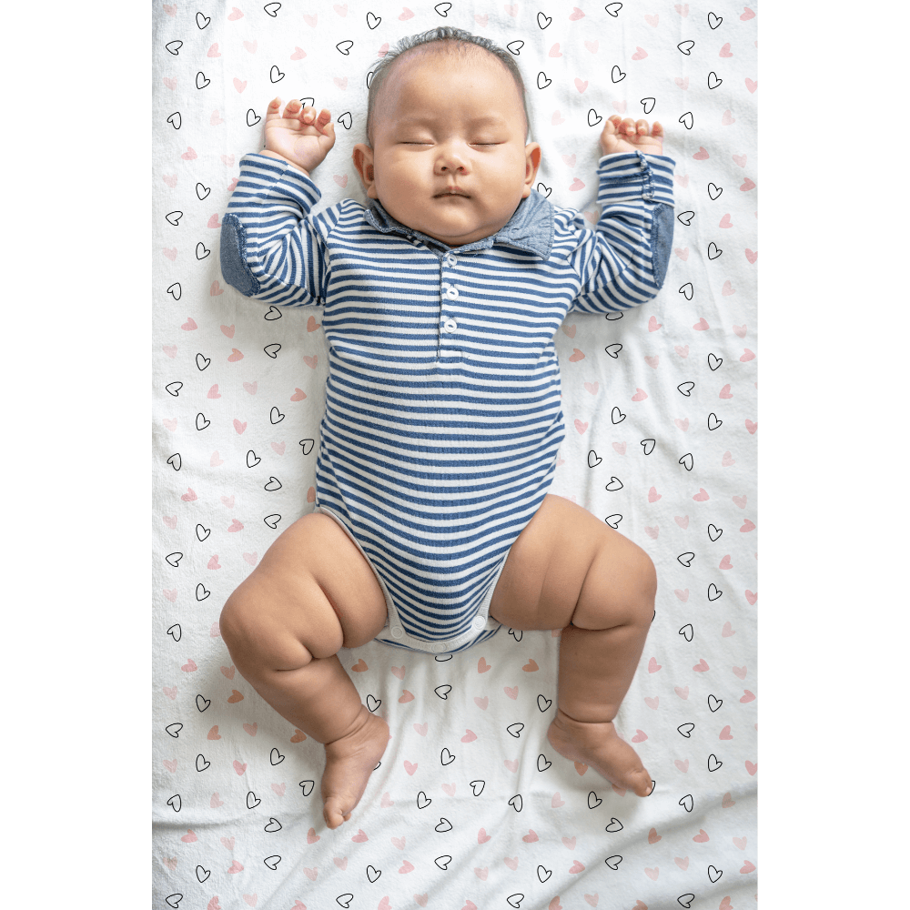 The White Cradle Cotton Crib Fitted Sheets (Pack of 2)