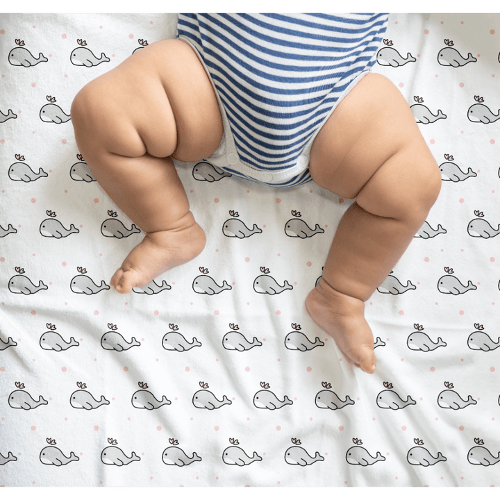 The White Cradle Cotton Crib Fitted Sheets (Pack of 2)