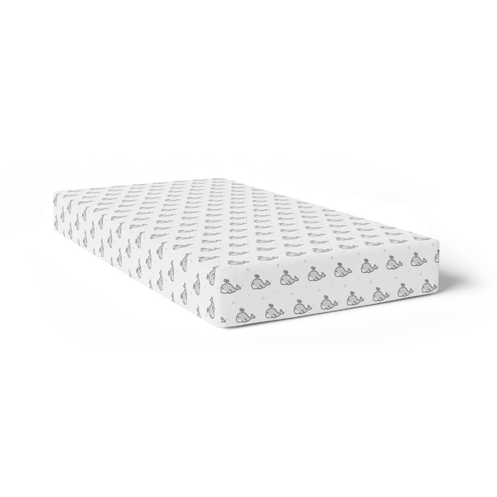 The White Cradle Cotton Crib Fitted Sheets (Pack of 2)