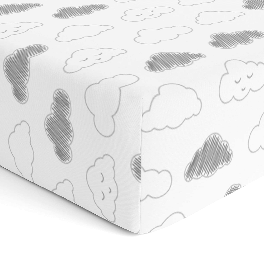 The White Cradle Organic Cotton Fitted Cot Sheet