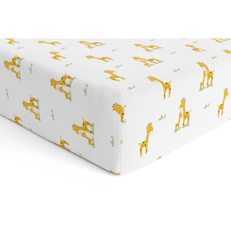 The White Cradle Organic Cotton Fitted Cot Sheet