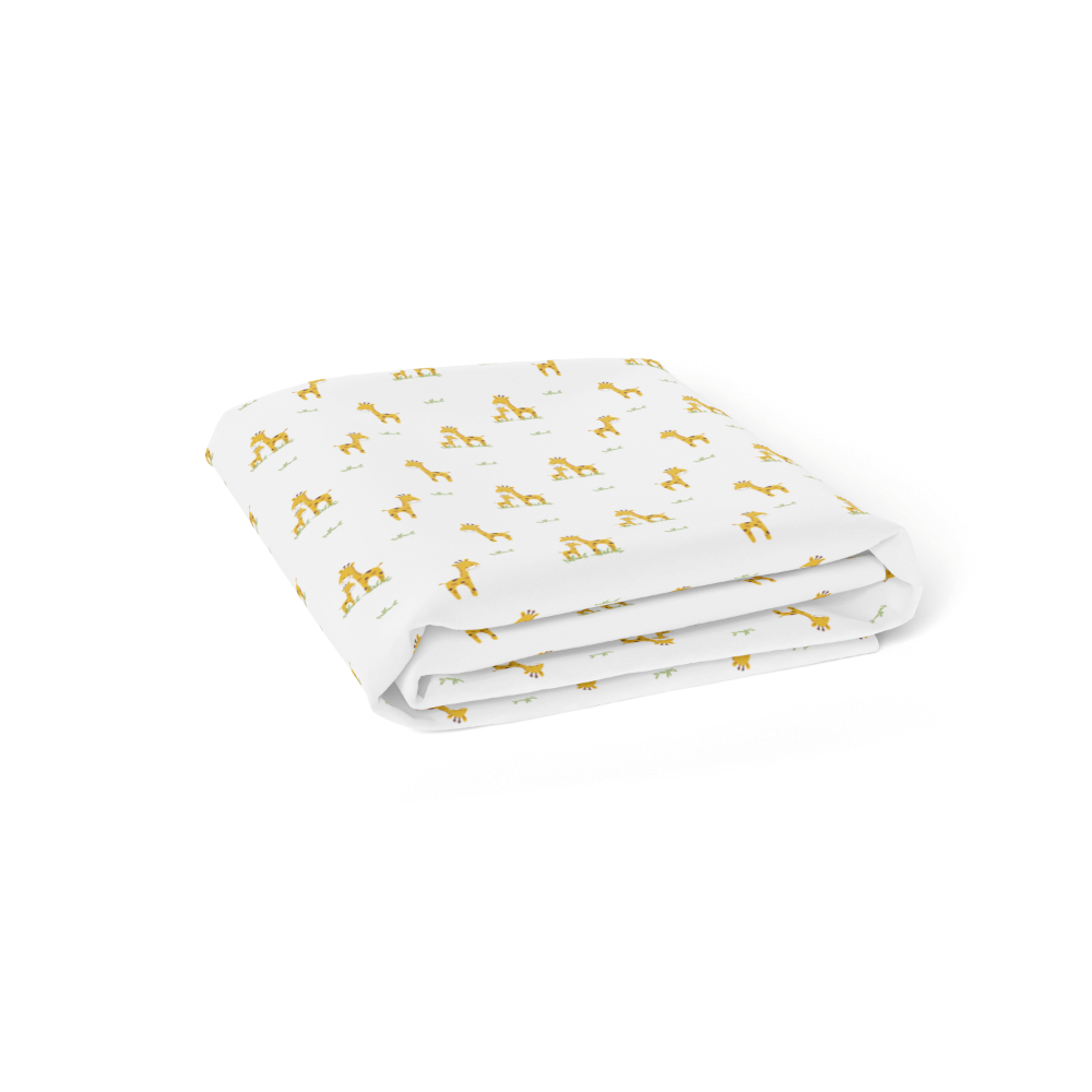 The White Cradle Cotton Crib Fitted Sheets (Pack of 2)