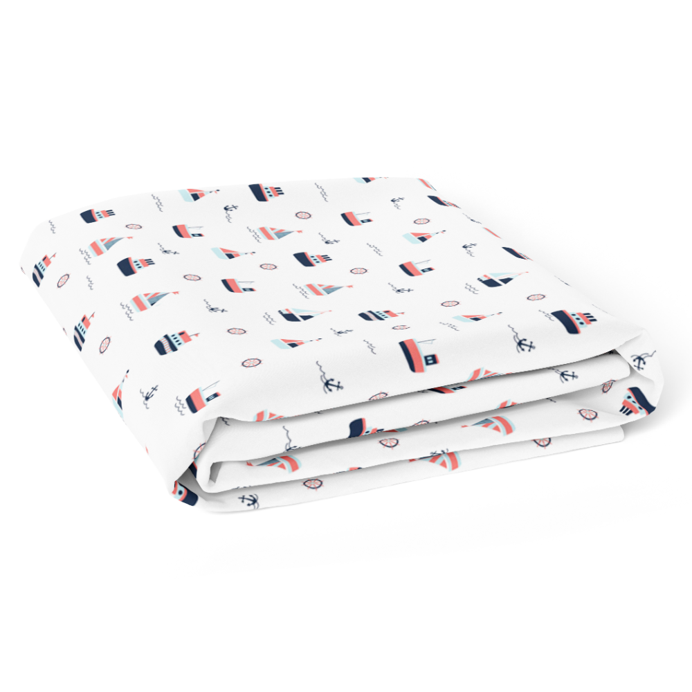 The White Cradle Organic Cotton Fitted Cot Sheet