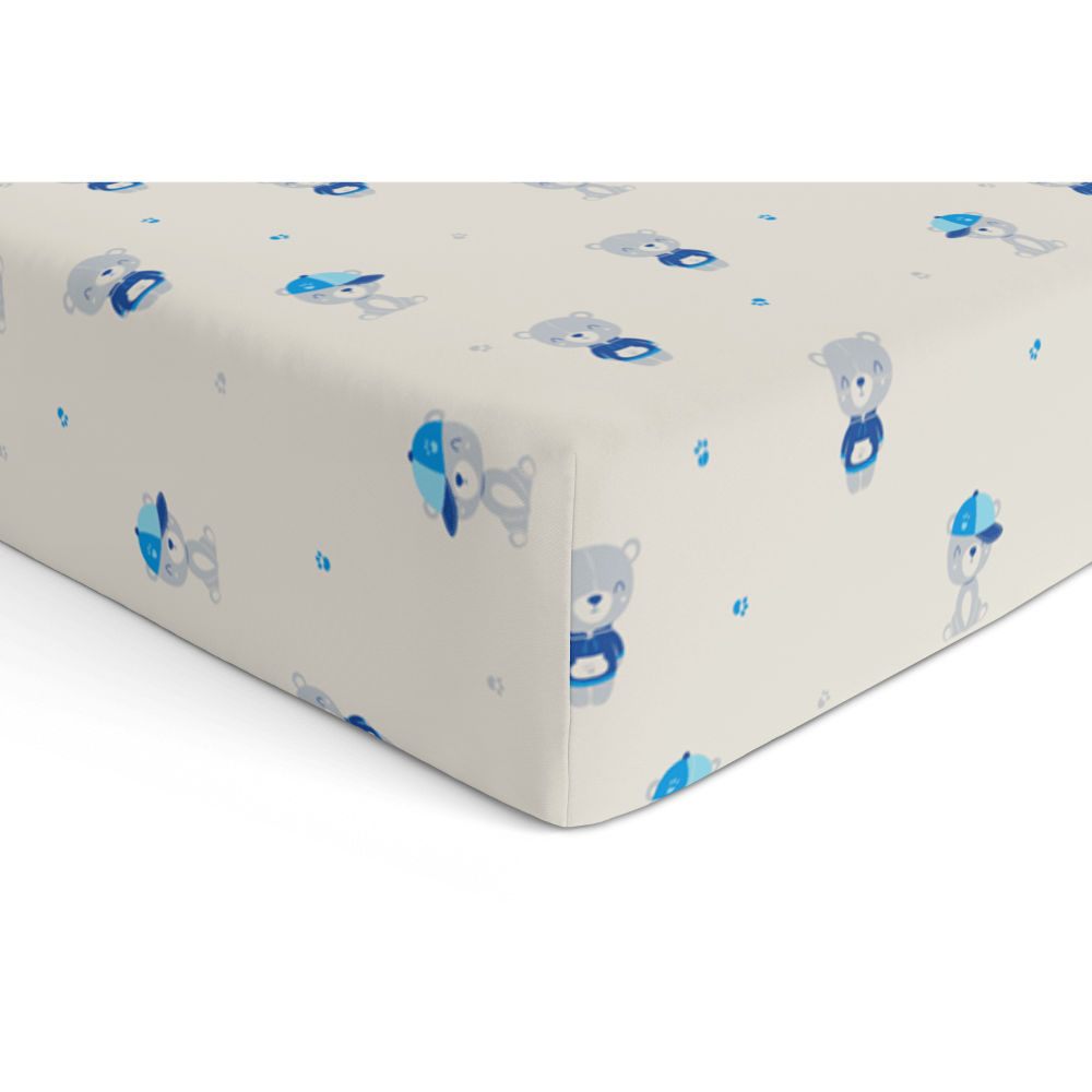 The White Cradle Organic Cotton Fitted Cot Sheet