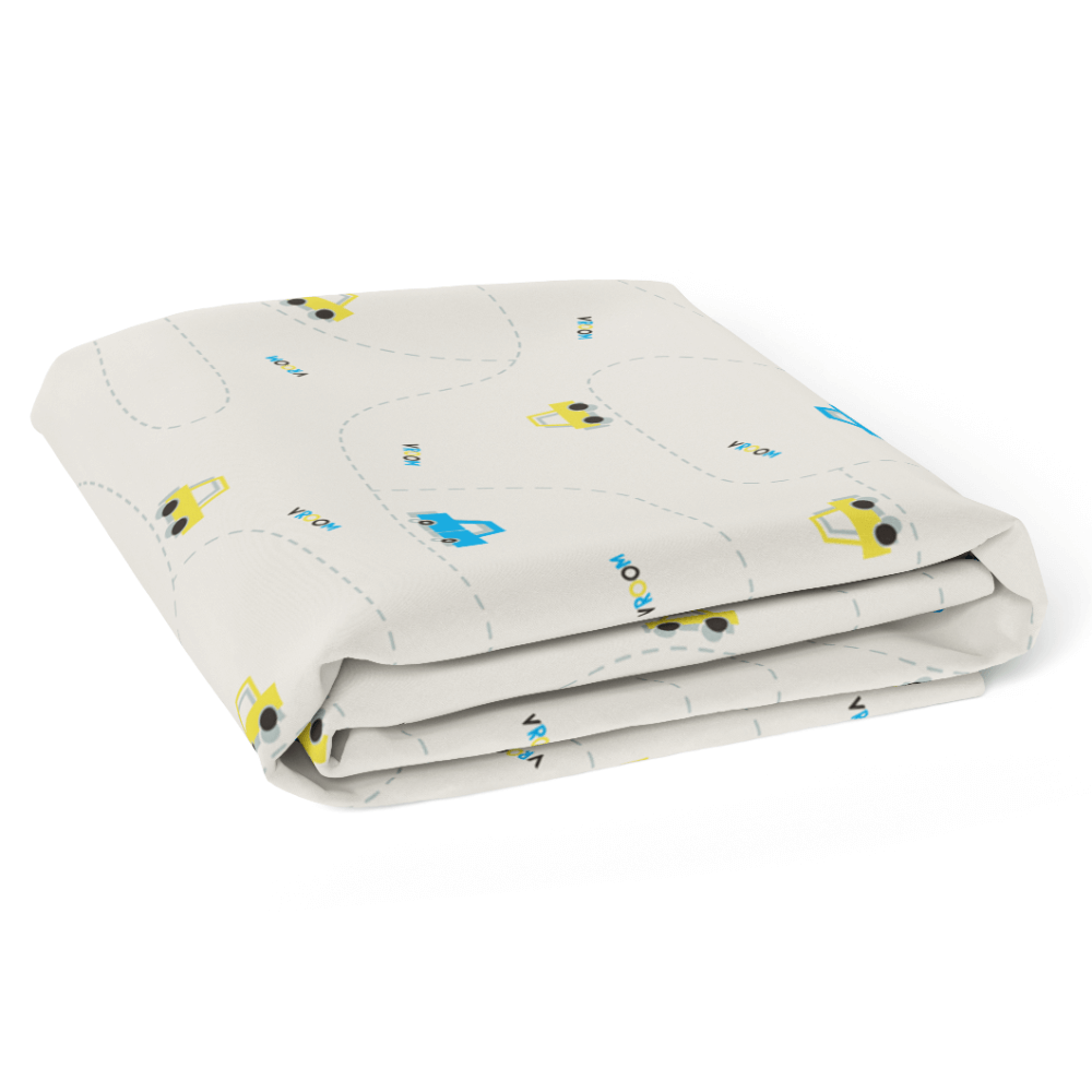 The White Cradle Organic Cotton Fitted Cot Sheet