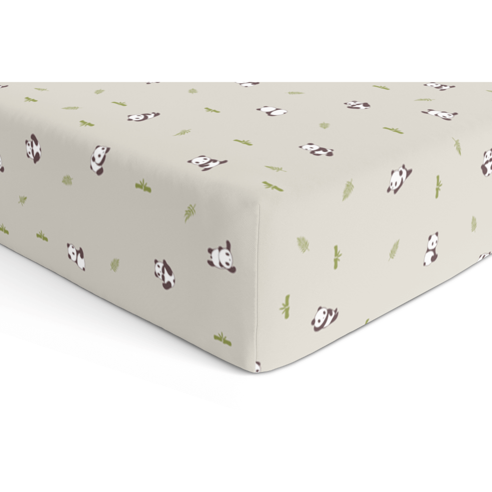 The White Cradle Organic Cotton Fitted Cot Sheet