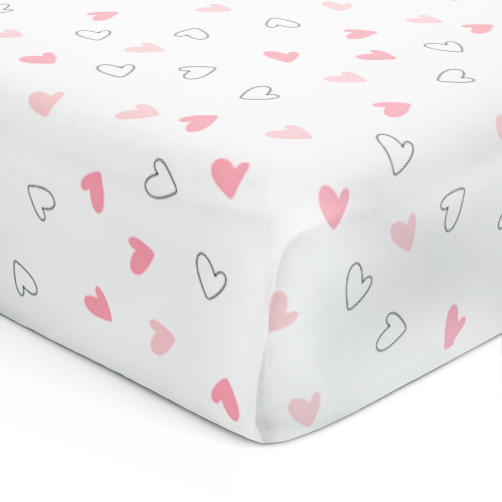 pink hearts
