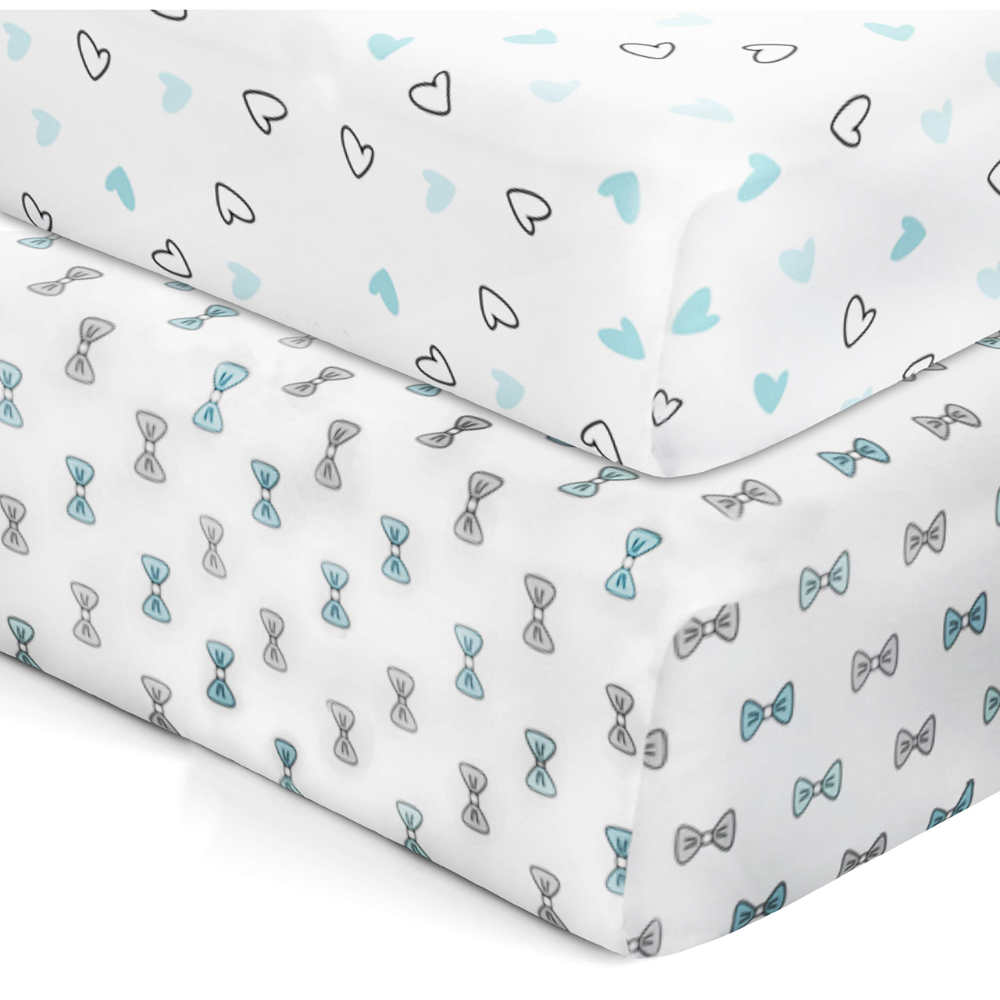 Blue Hearts and Bows