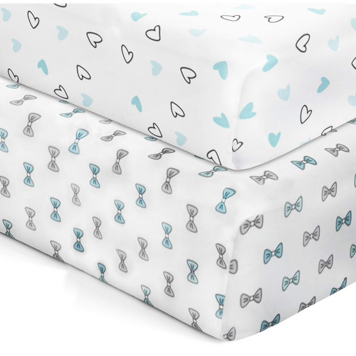Blue Hearts and Bows