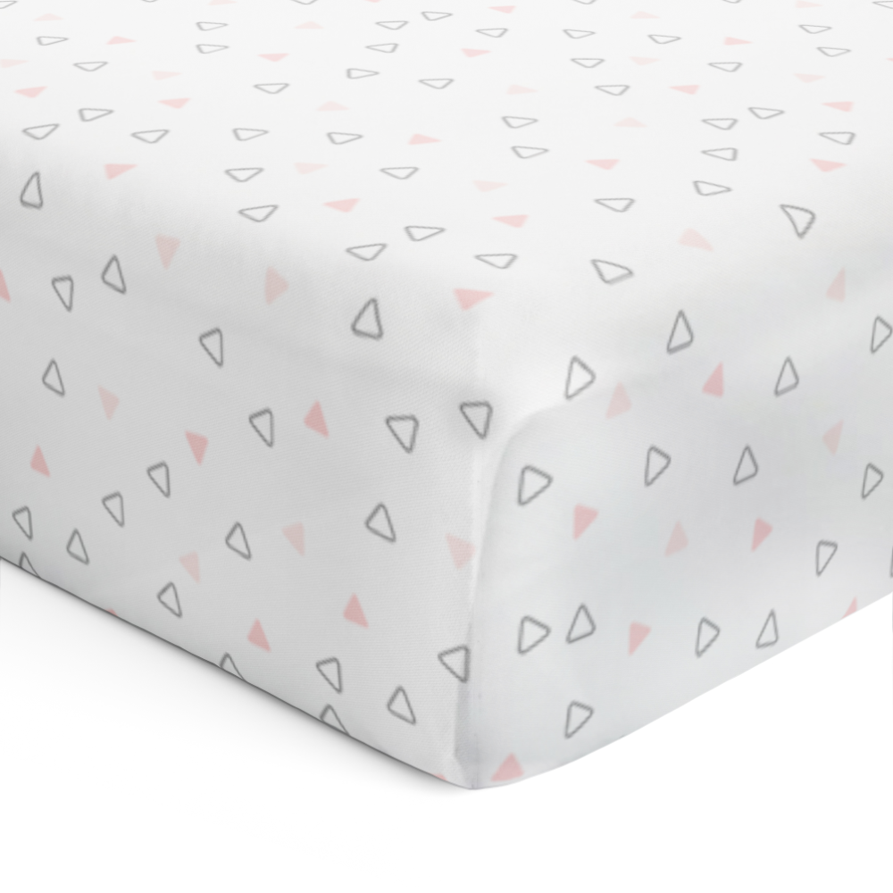 Pink Whale and Triangle