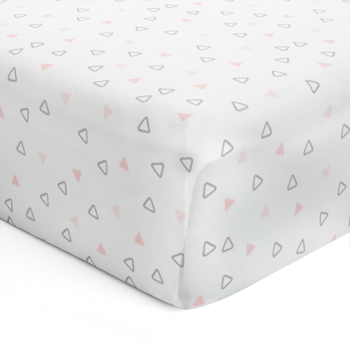 Pink Whale and Triangle