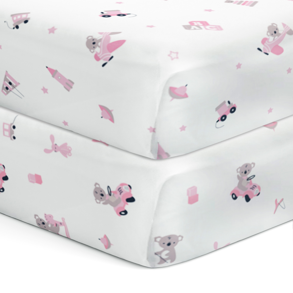 Pink Bear 1 and 2