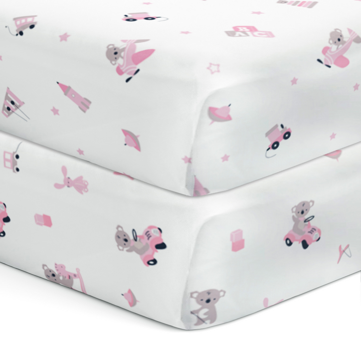 Pink Bear 1 and 2
